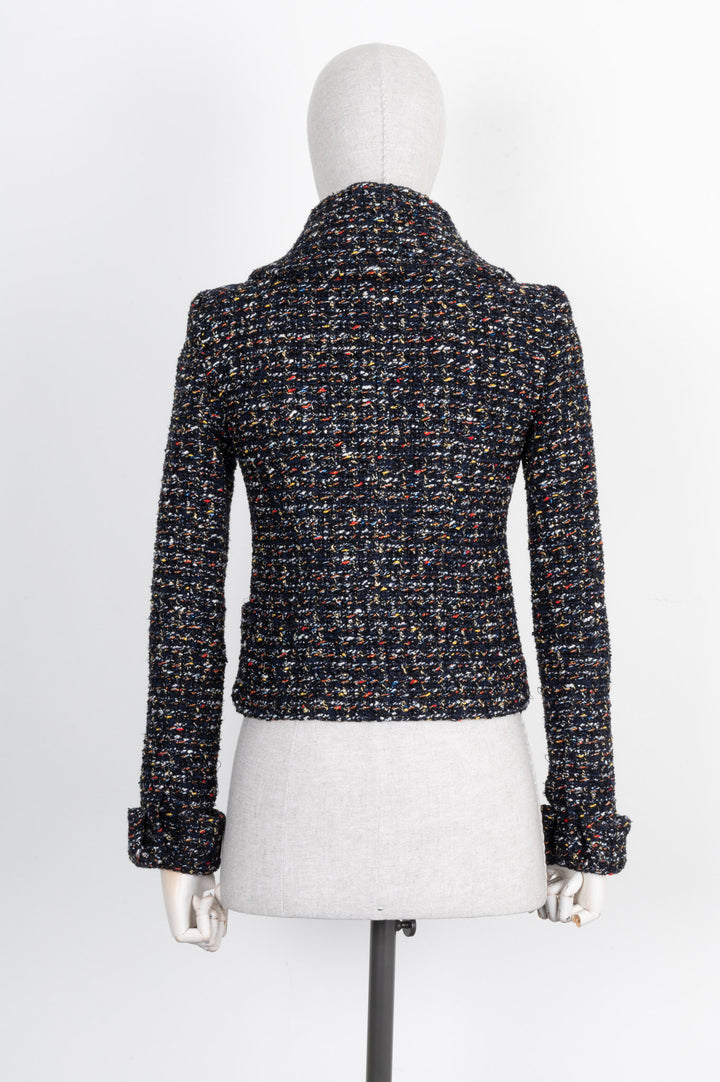CHANEL Fantasy Tweed Blue