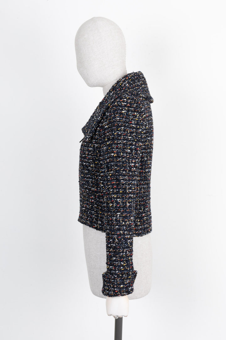 CHANEL Fantasy Tweed Blue