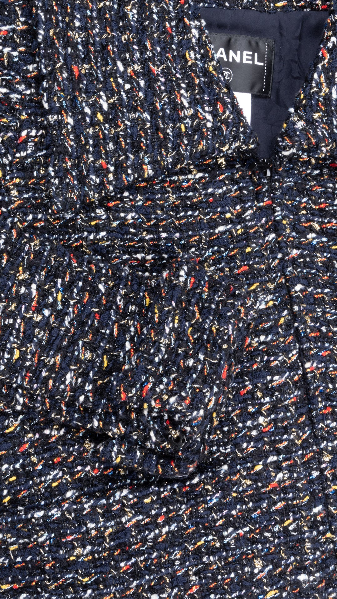 CHANEL Fantasy Tweed Blue
