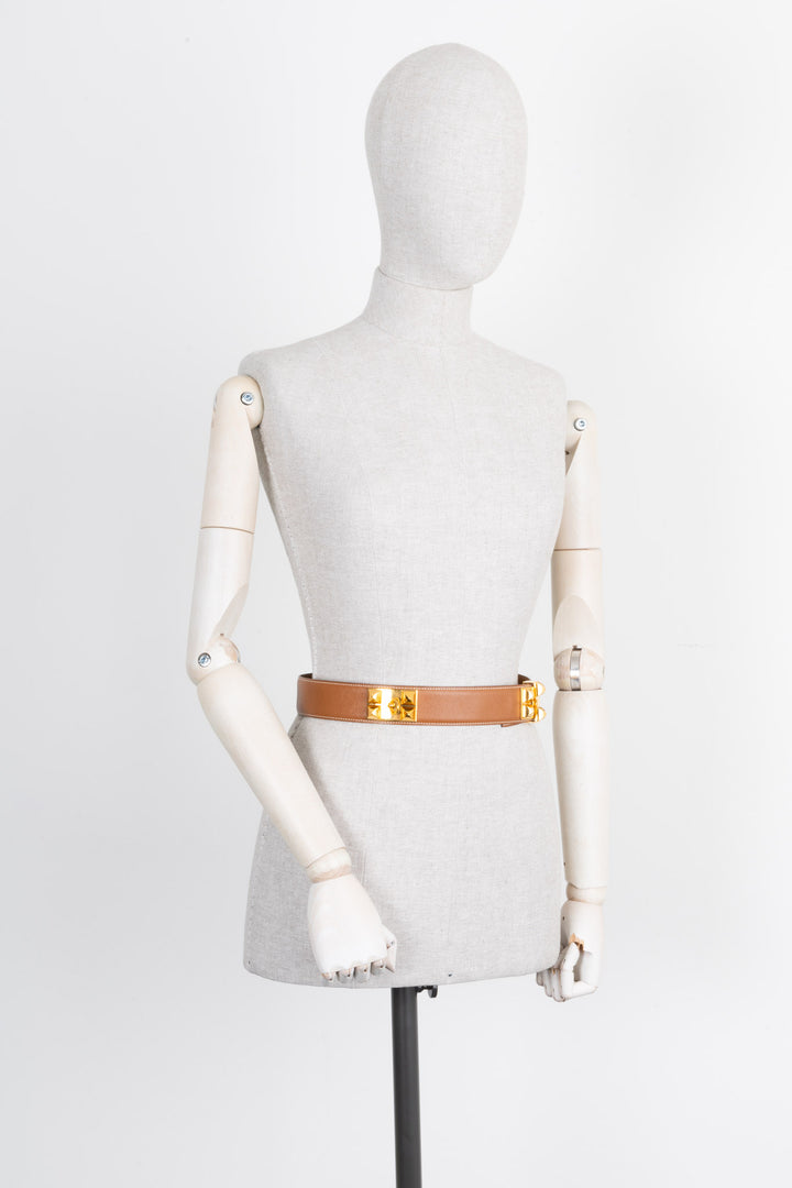 HERMÈS Collier de Chien Belt Gold