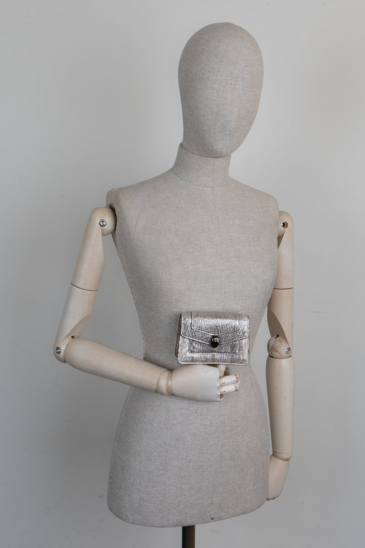 Sac ceinture BVLGARI Serpenti Argent