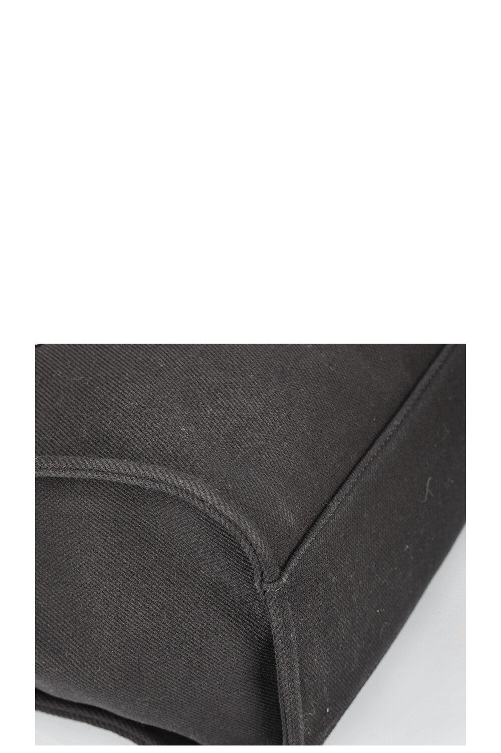 CHANEL Large Deauville Tote Pearl Embellished Black