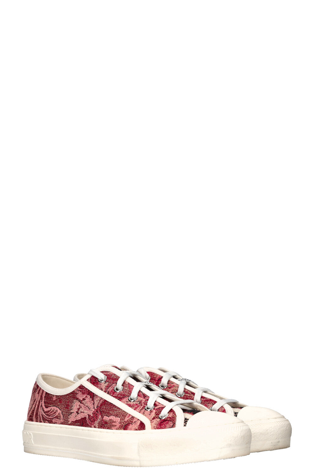 CHRISTIAN DIOR Walk'n'Dior Low Sneakers Floral Canvas – REAWAKE