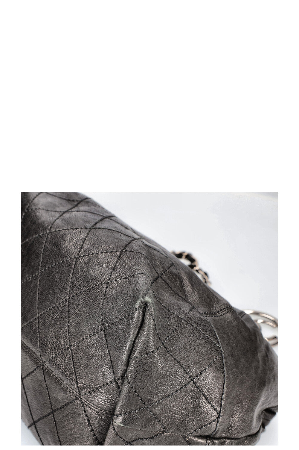 CHANEL Baby Coco Cabas Bag Quilted Black