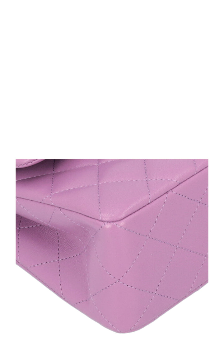 CHANEL Small Double Flap Bag Lilac