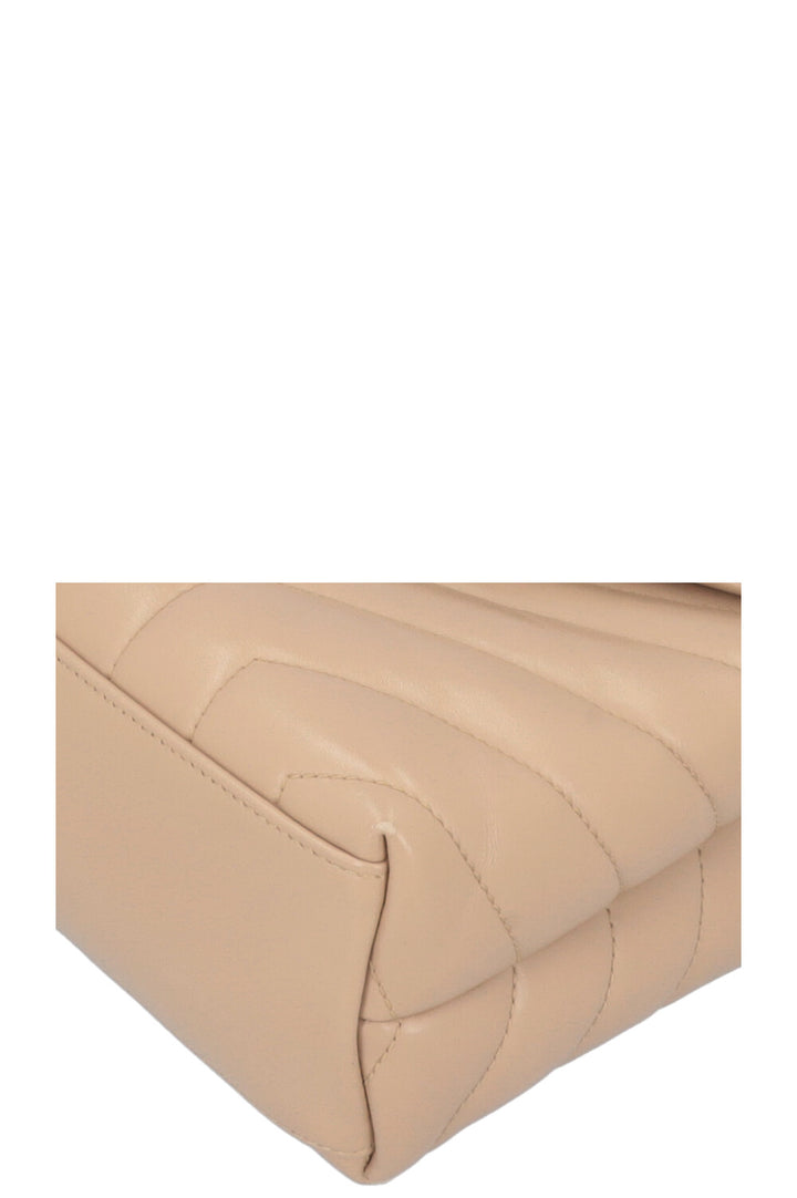 SAINT LAURENT LouLou Bag Small Beige
