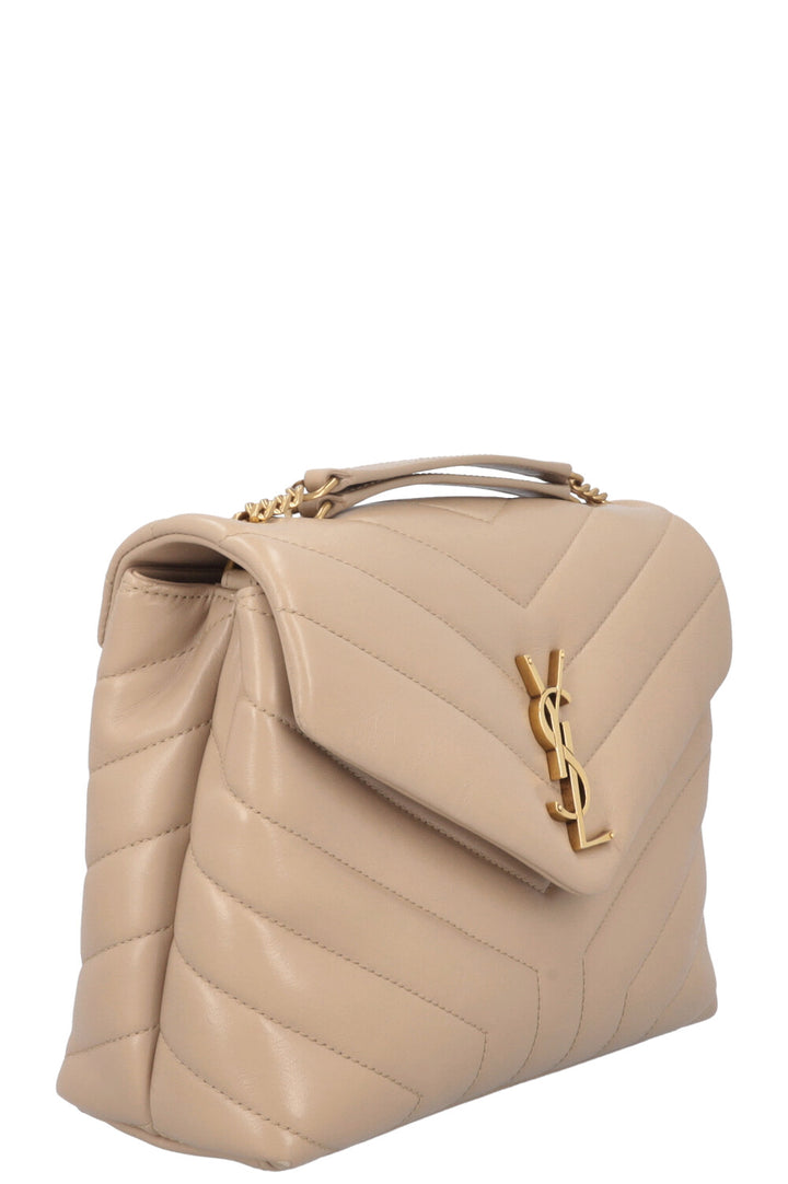 SAINT LAURENT LouLou Bag Small Beige