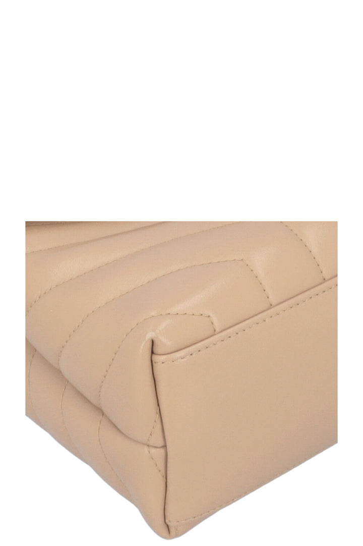 SAINT LAURENT LouLou Bag Small Beige