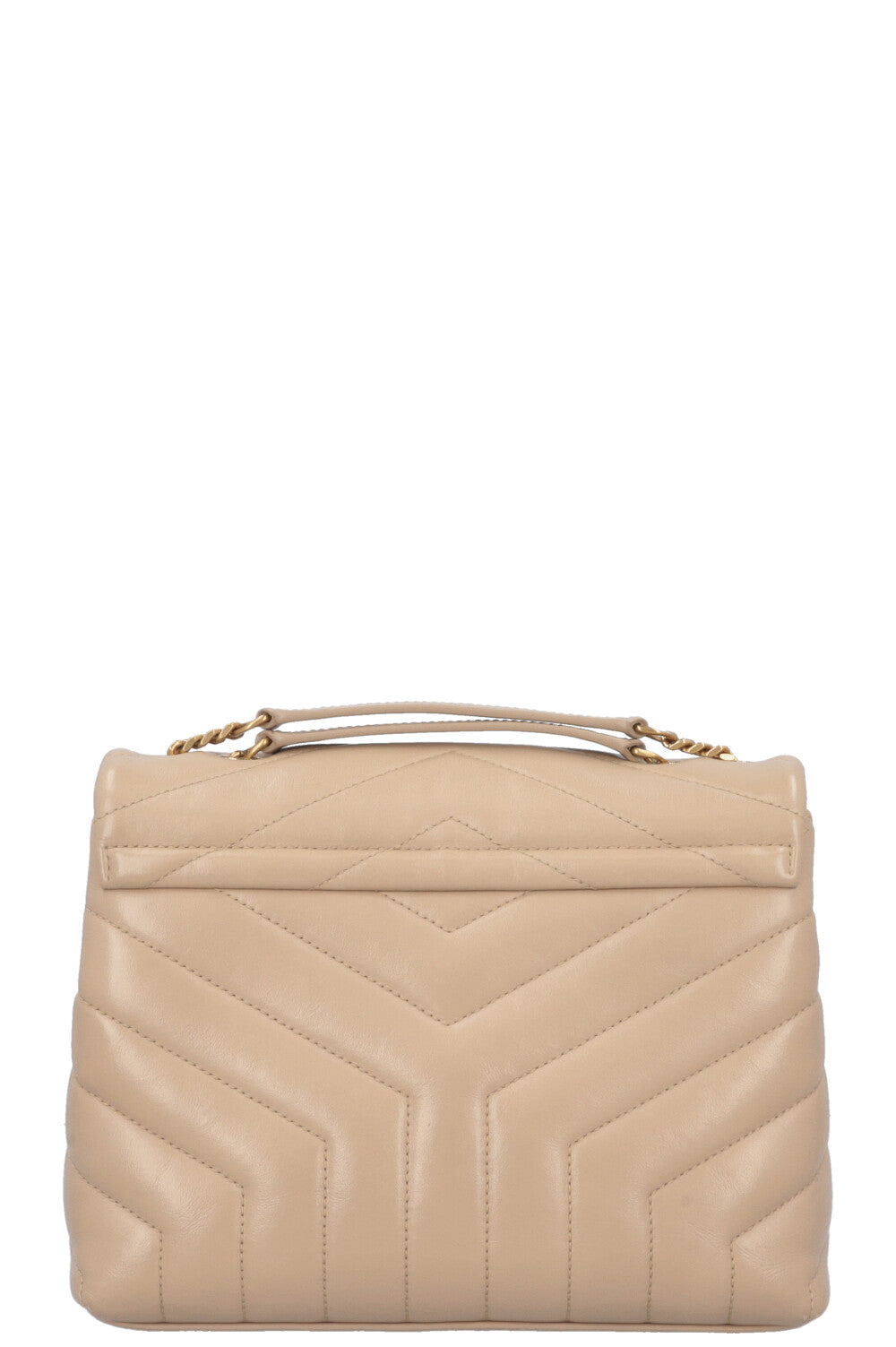 SAINT LAURENT LouLou Bag Small Beige