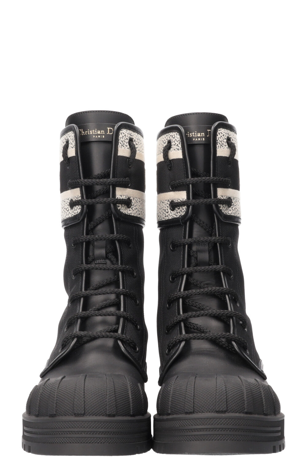 CHRISTIAN DIOR Bottines D-Major Noir