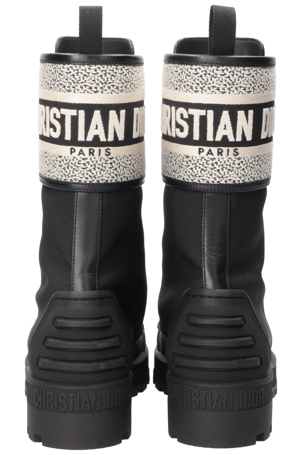 CHRISTIAN DIOR Bottines D-Major Noir