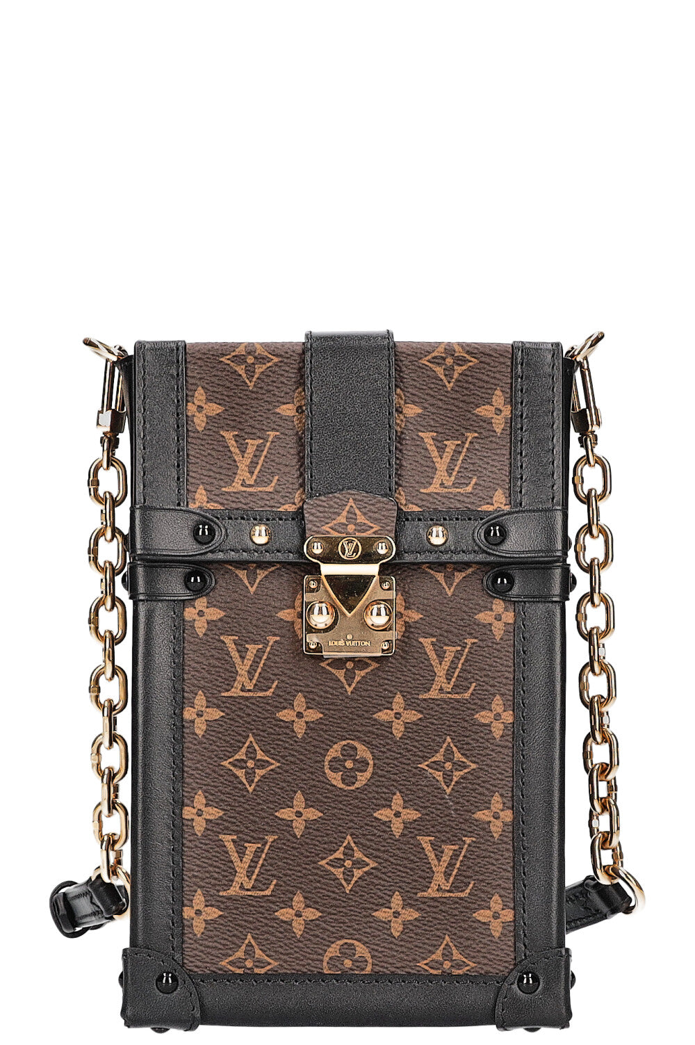 Louis Vuitton Monogram Canvas Vertical Trunk Pochette