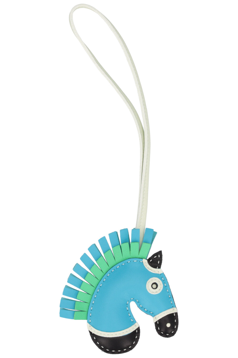 HERMÈS Geegee Bag Charm Blue – REAWAKE