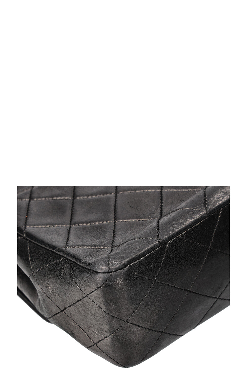 CHANEL Vintage Small Single Flap Bag Black