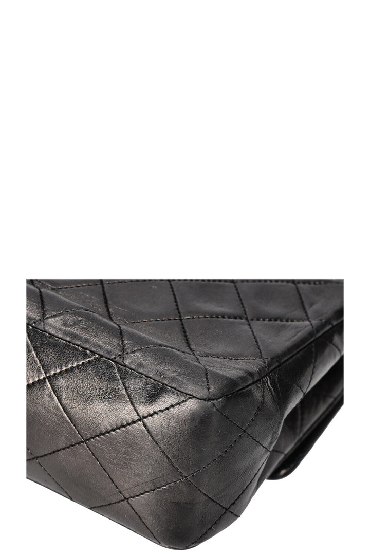 CHANEL Vintage Small Single Flap Bag Black