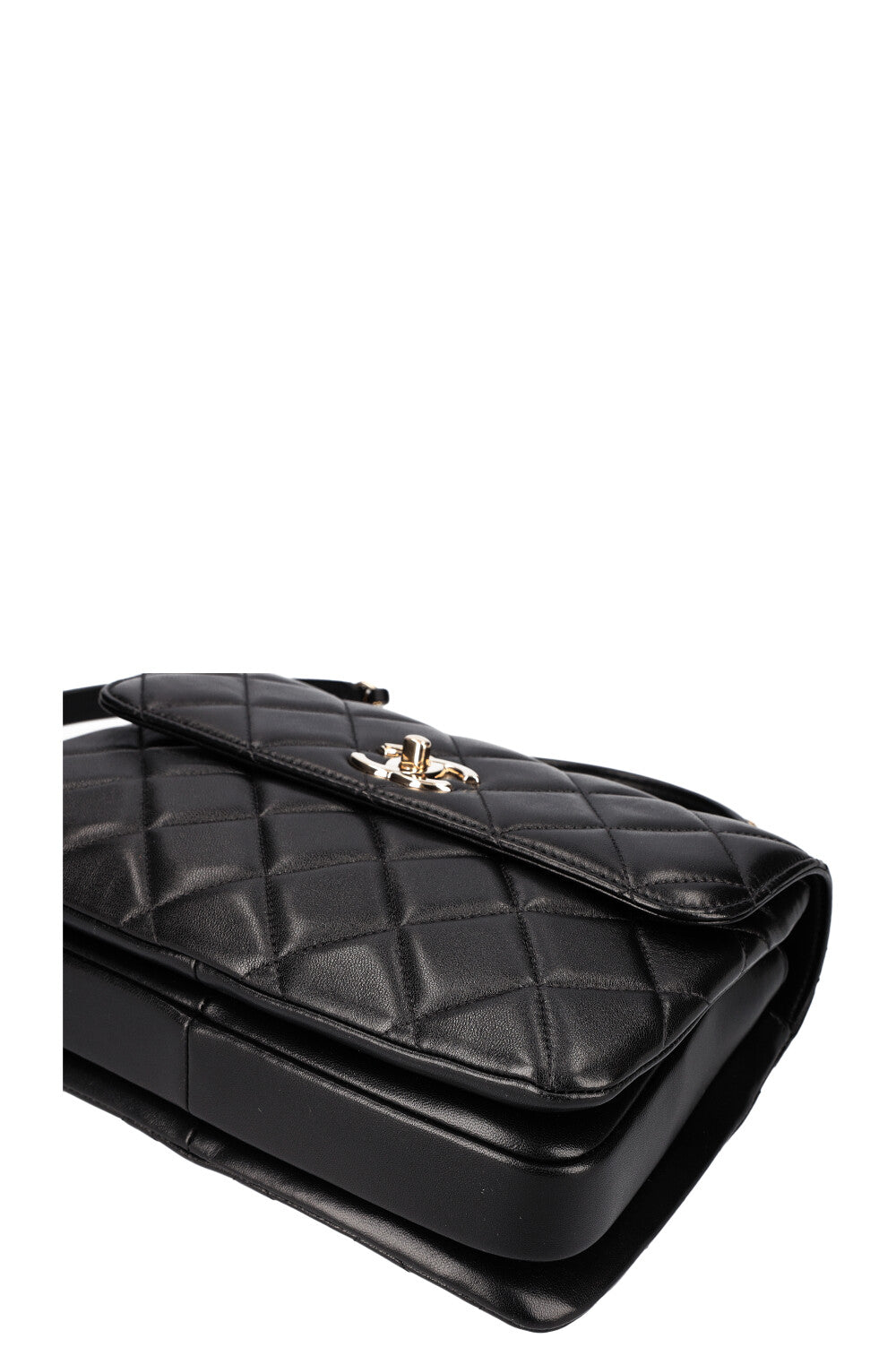 CHANEL Trendy Bag Quilted Black