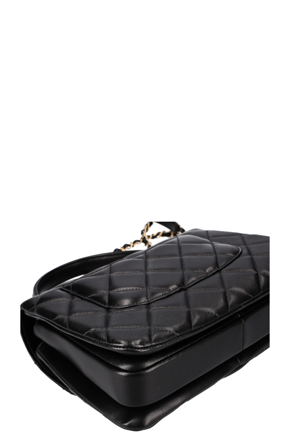 CHANEL Trendy Bag Quilted Black