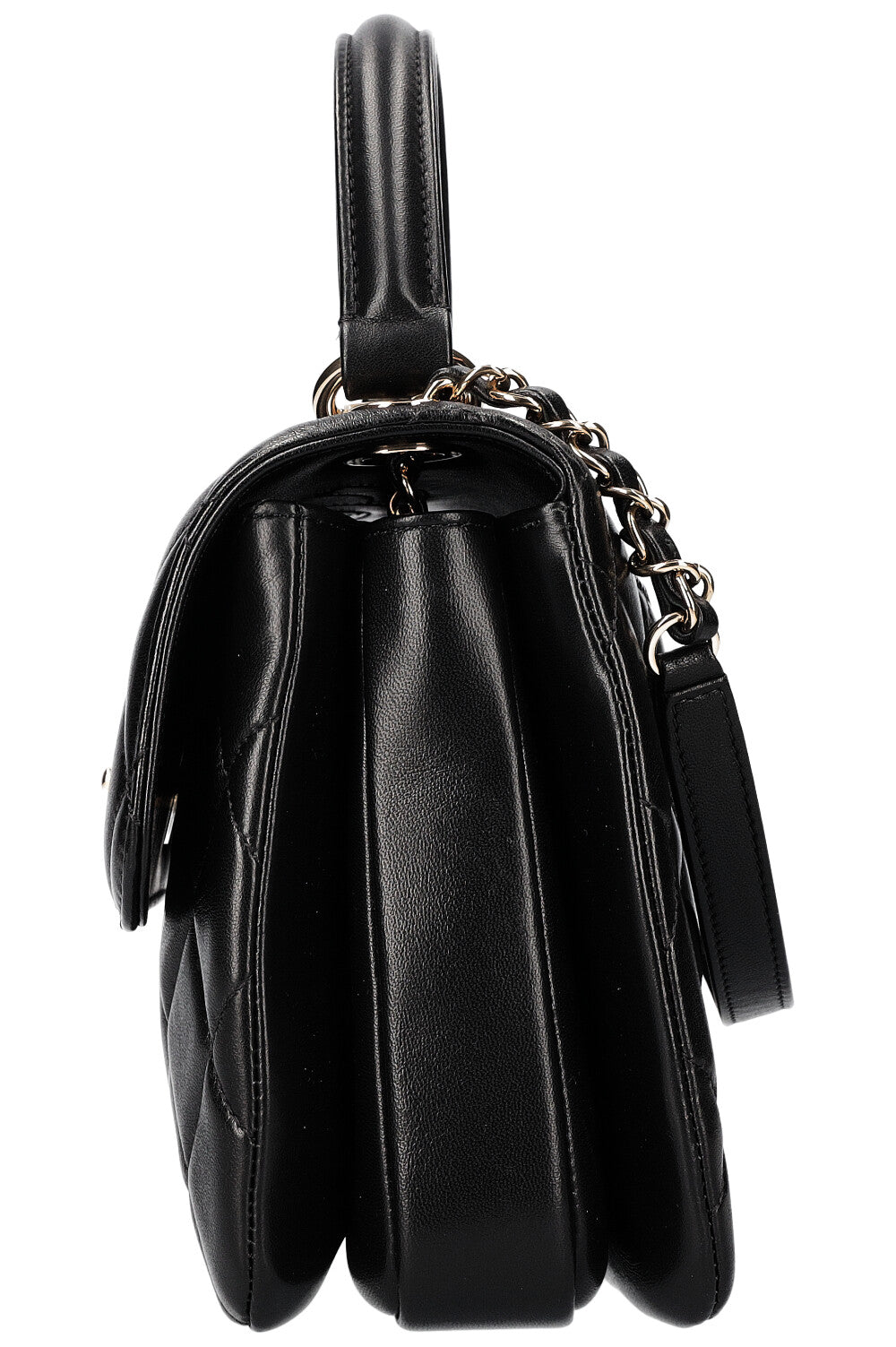 CHANEL Trendy Bag Quilted Black