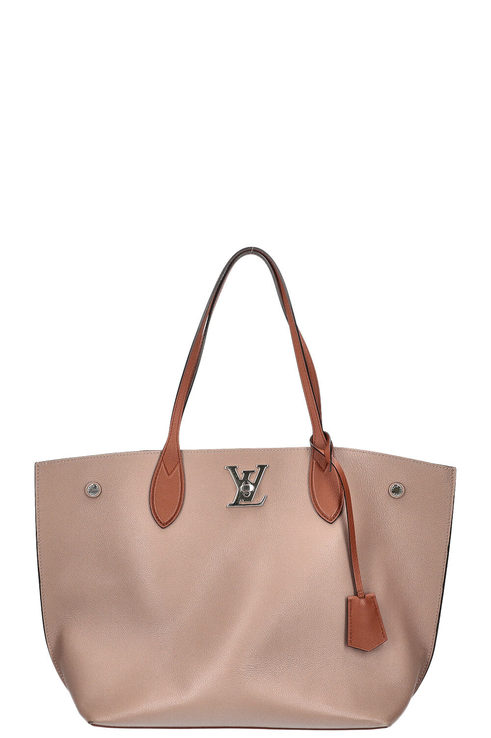 LOUIS VUITTON Lockme Go Tote Bag Bicolor – REAWAKE