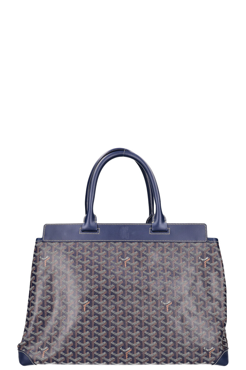 GOYARD Bellechasse MM Tote Bag Blue Canvas – REAWAKE