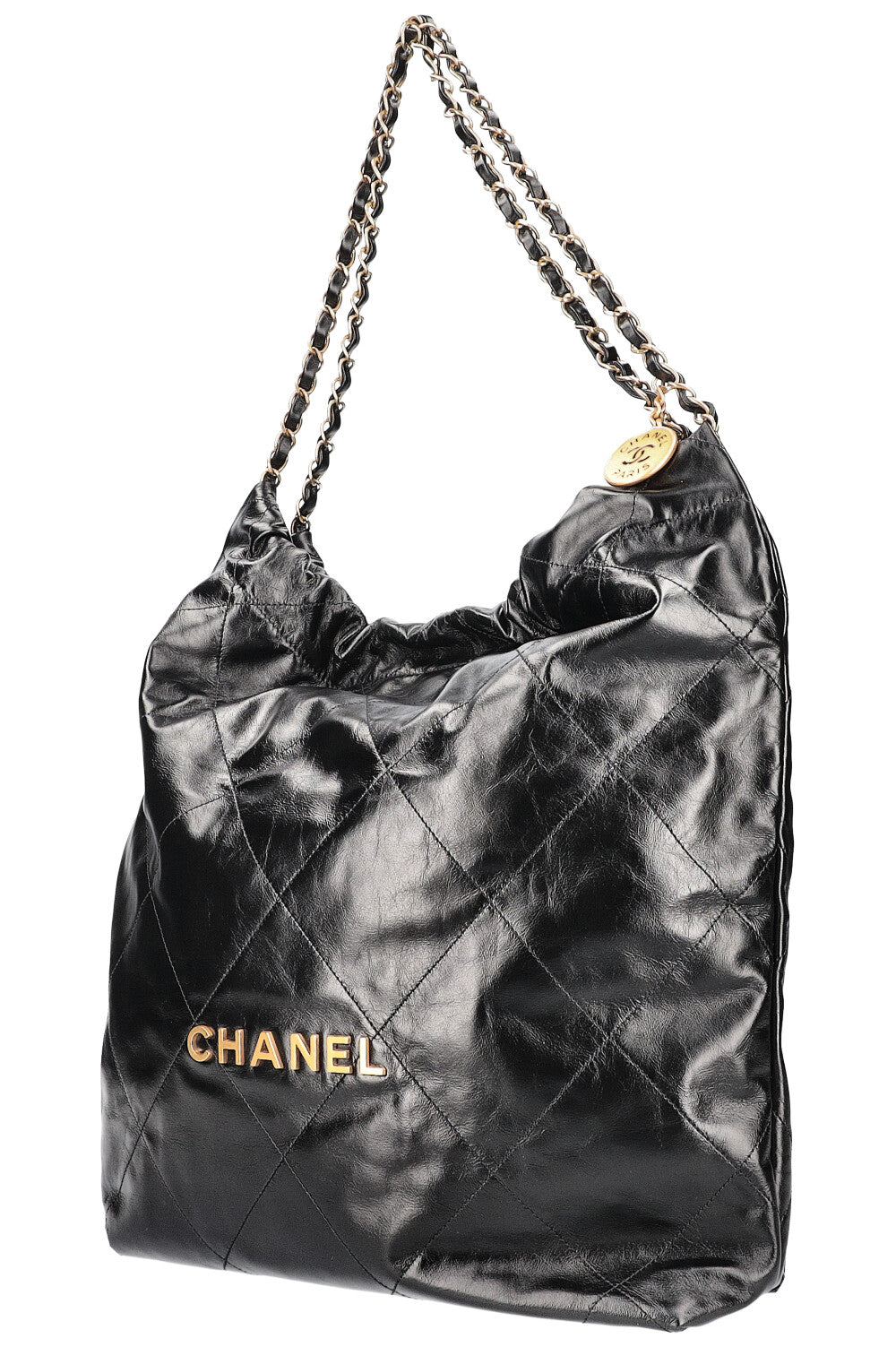CHANEL 22 Large Black