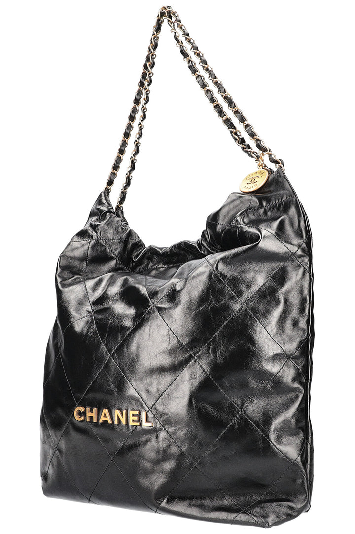 CHANEL 22 Large Black