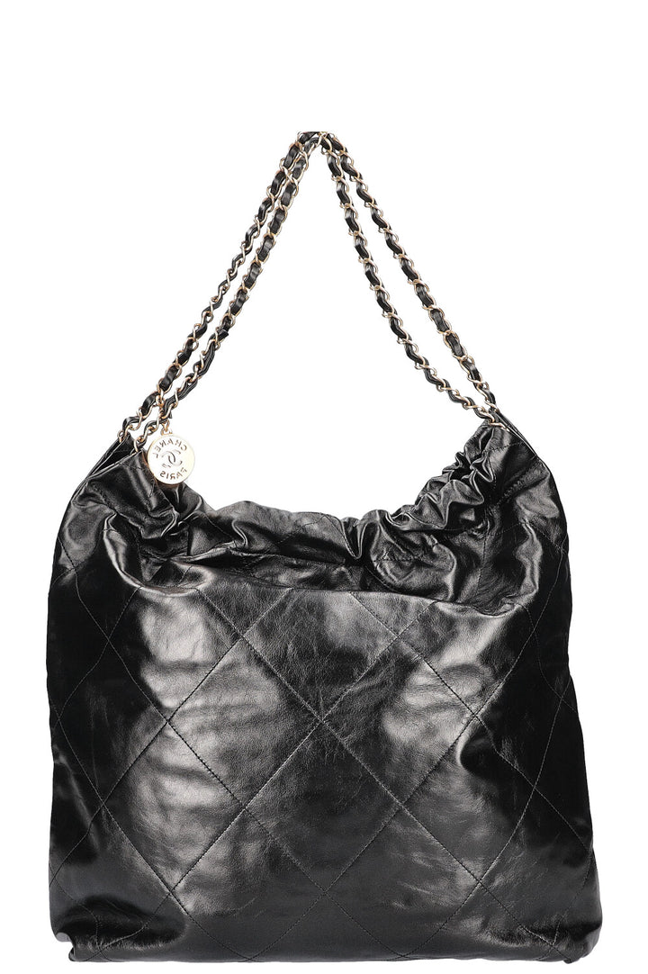 CHANEL 22 Large Black