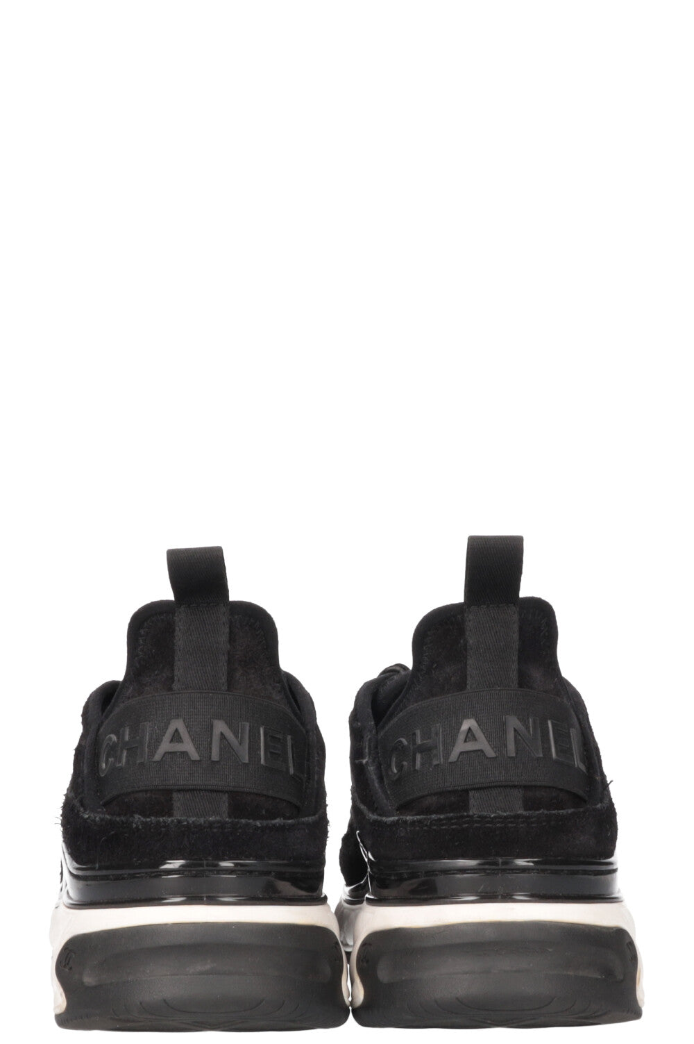 CHANEL Sneakers Black & White