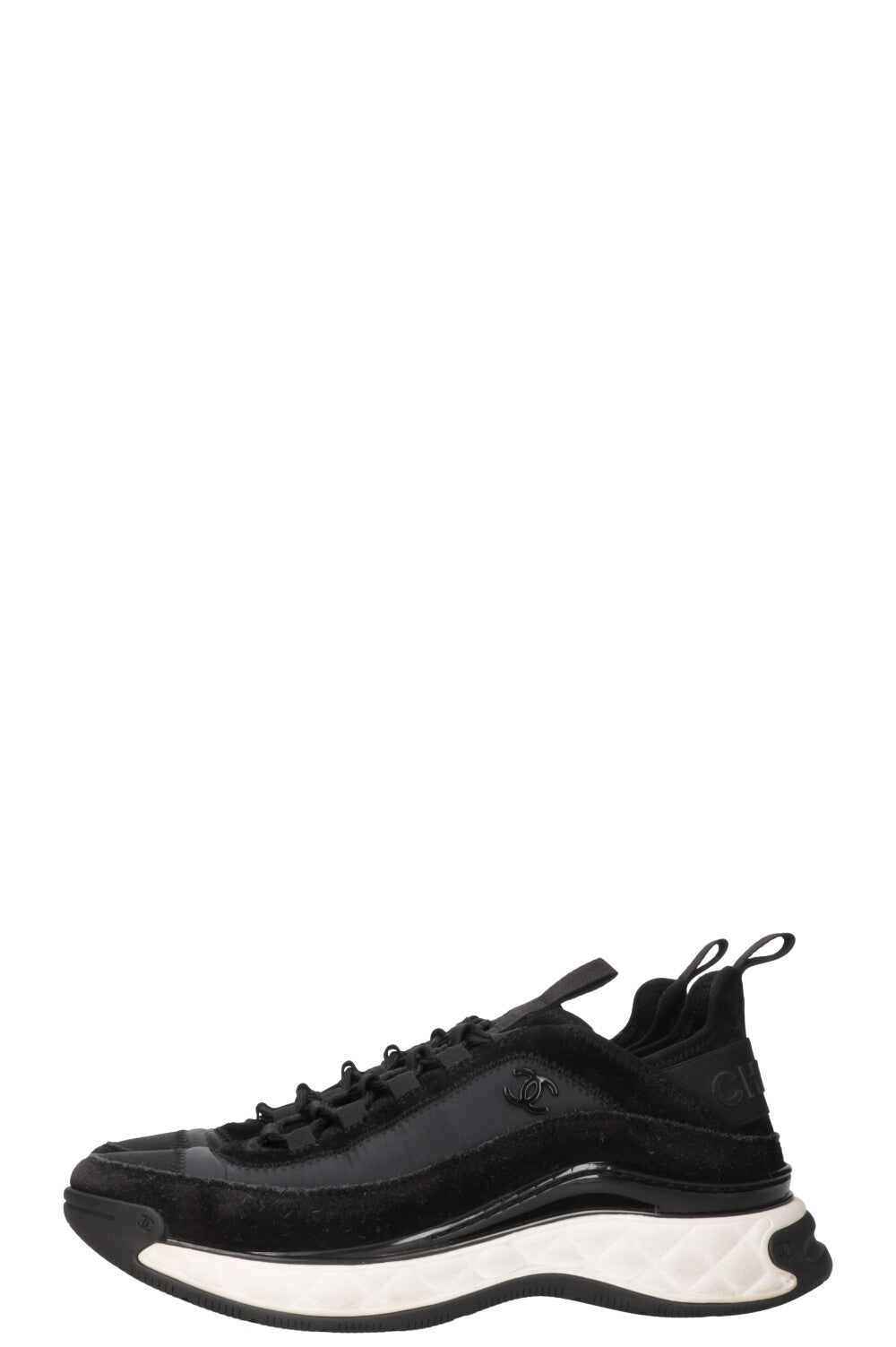 CHANEL Sneakers Black & White