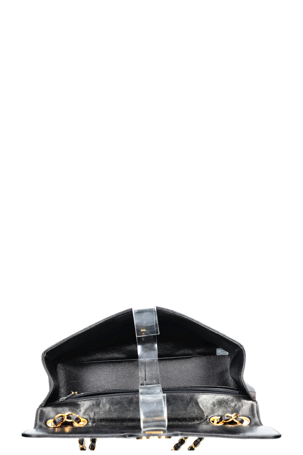 CHANEL Vintage Single Flap Bag Black