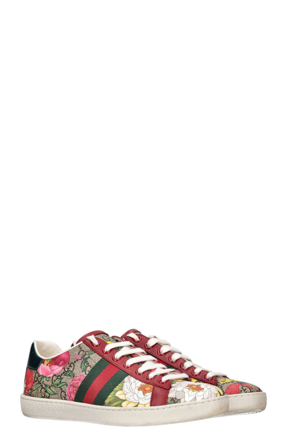 GUCCI Ace Supreme Floral Sneakers – REAWAKE