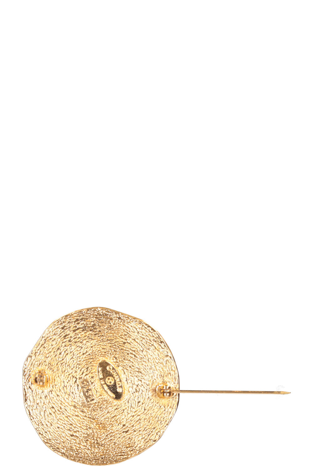 CHANEL Vintage Brooch Gold