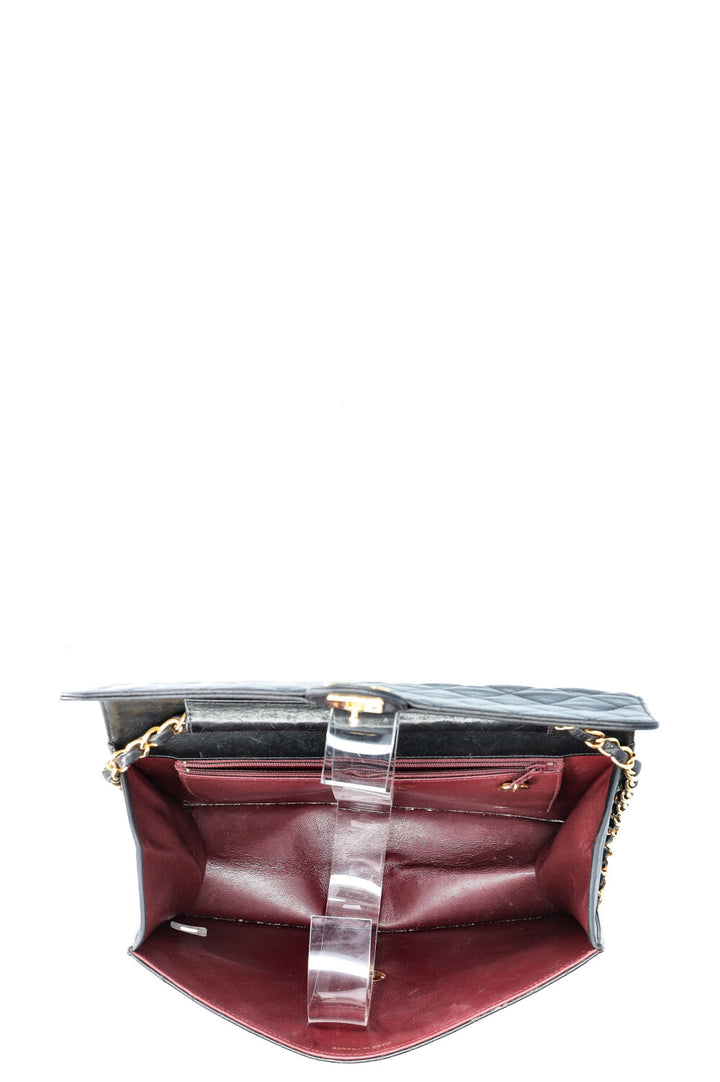 CHANEL Vintage Coco Flap Bag Black