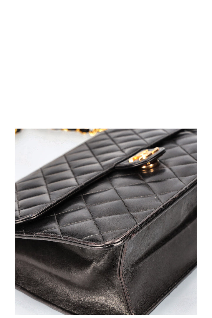 CHANEL Vintage Coco Flap Bag Black
