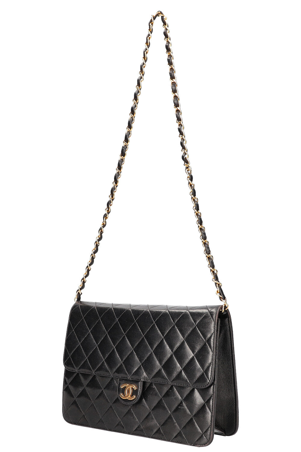 CHANEL Vintage Coco Flap Bag Black