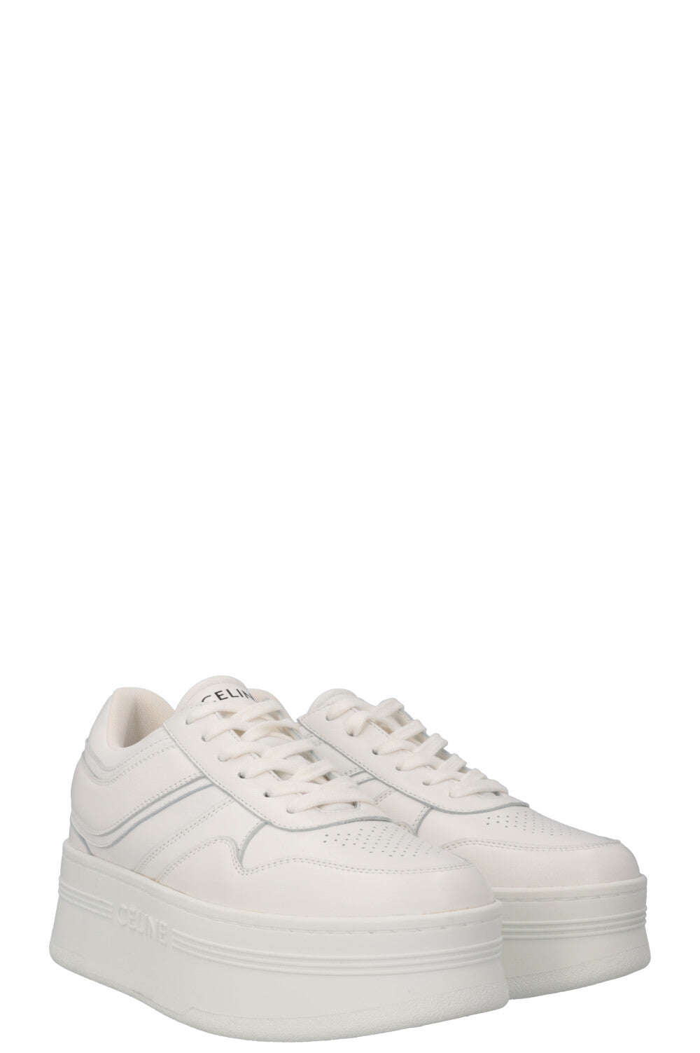 CELINE Block Sneakers White
