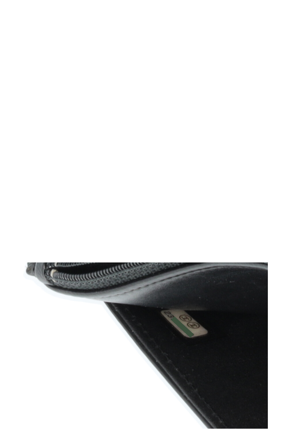 CHANEL Tassle WOC Quilted Leather Black