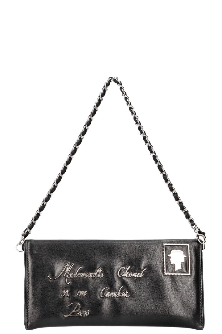CHANEL Mademoiseelle Chanel Clutch Black