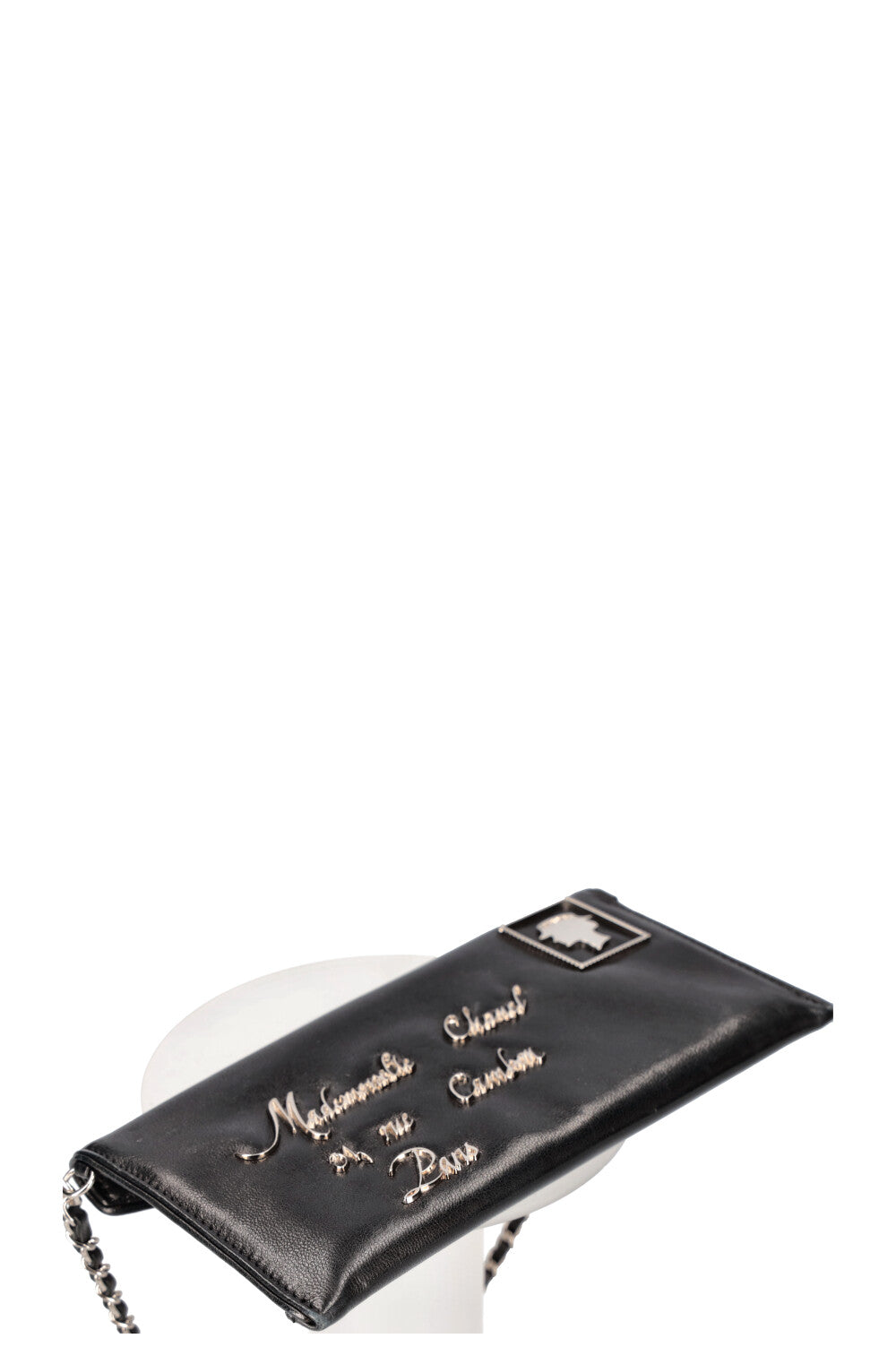 CHANEL Mademoiseelle Chanel Clutch Black