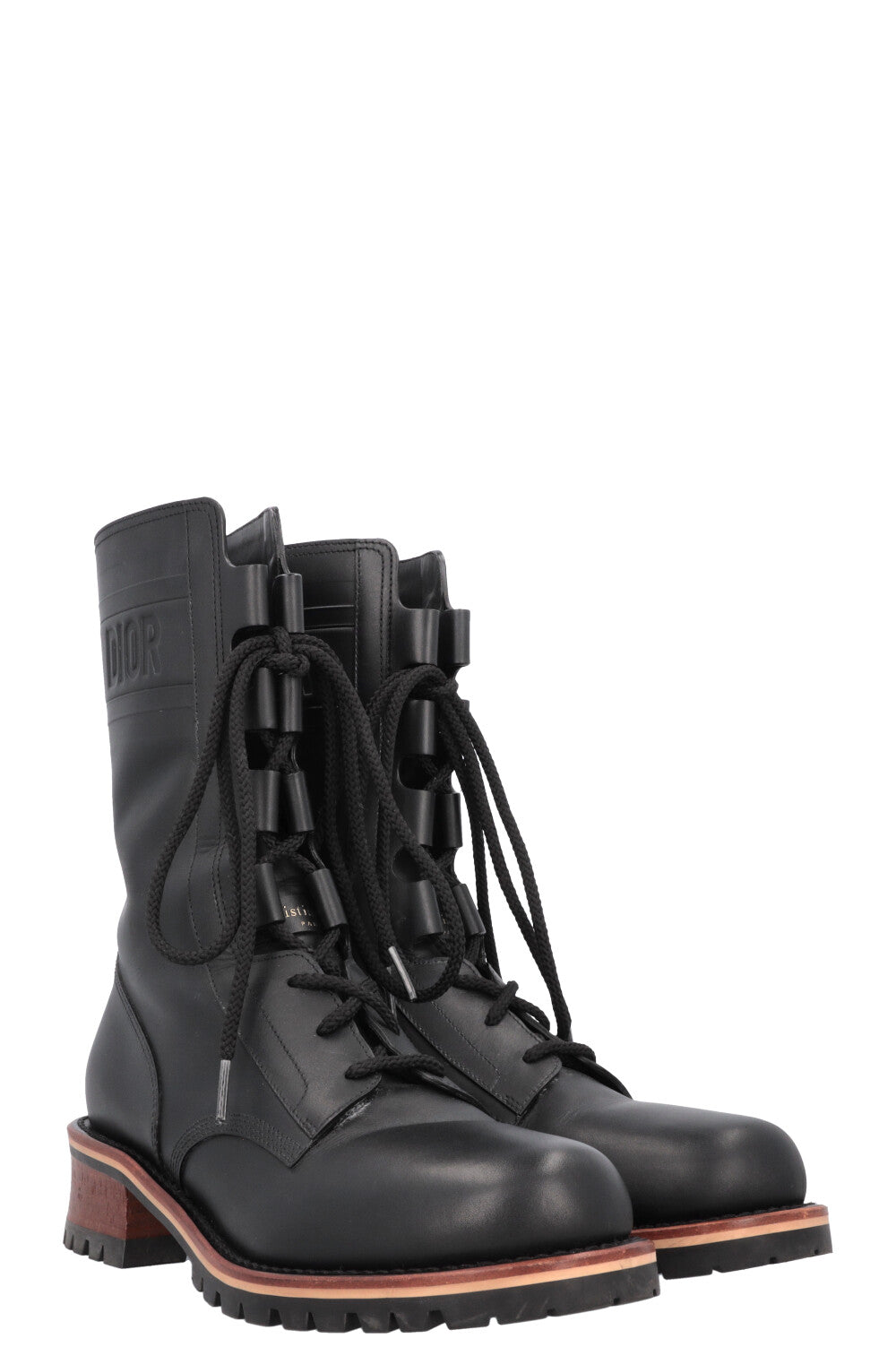 CHRISTIAN DIOR Quest Boots Leather Black