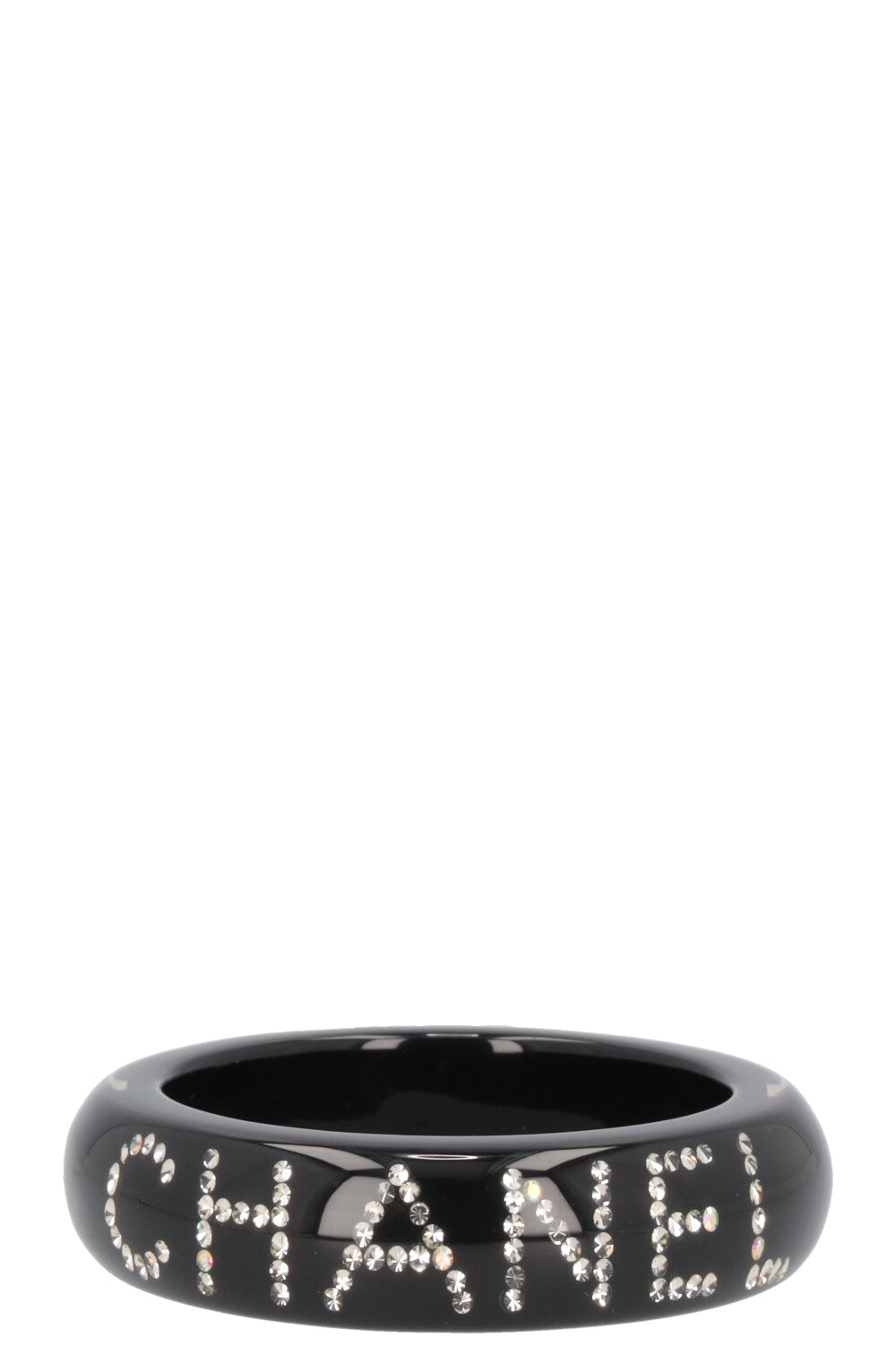CHANEL 2003 Logo Bracelet Black