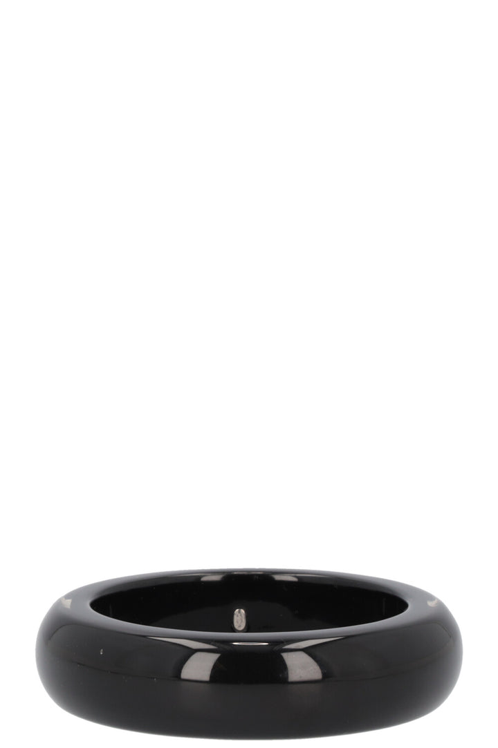 CHANEL 2003 Bracelet Logo Noir
