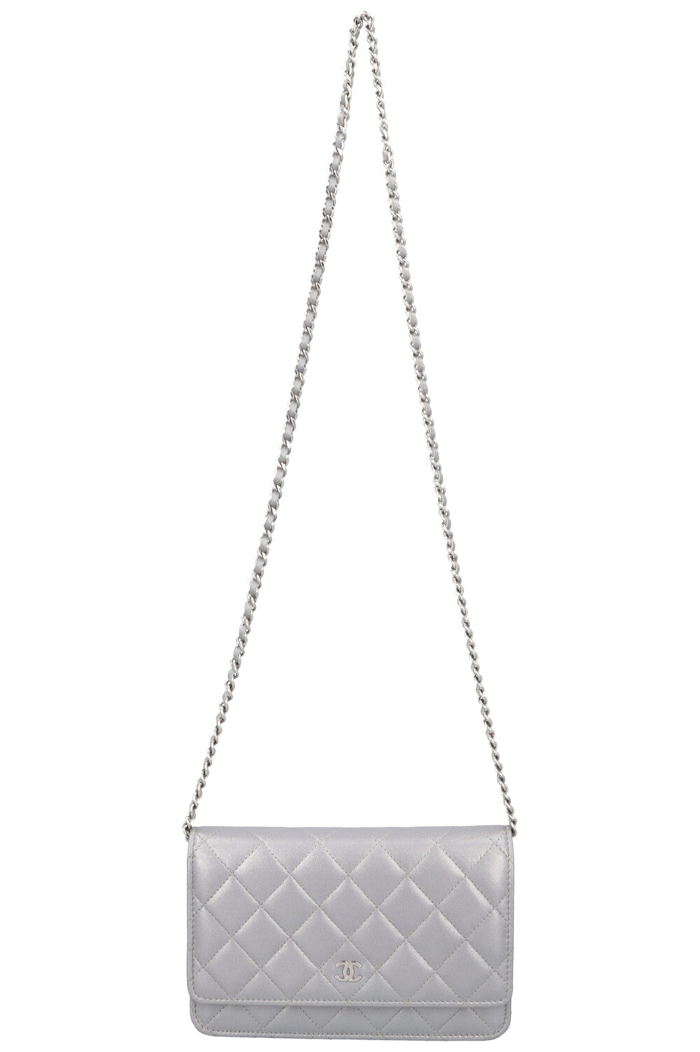 CHANEL WOC Silver