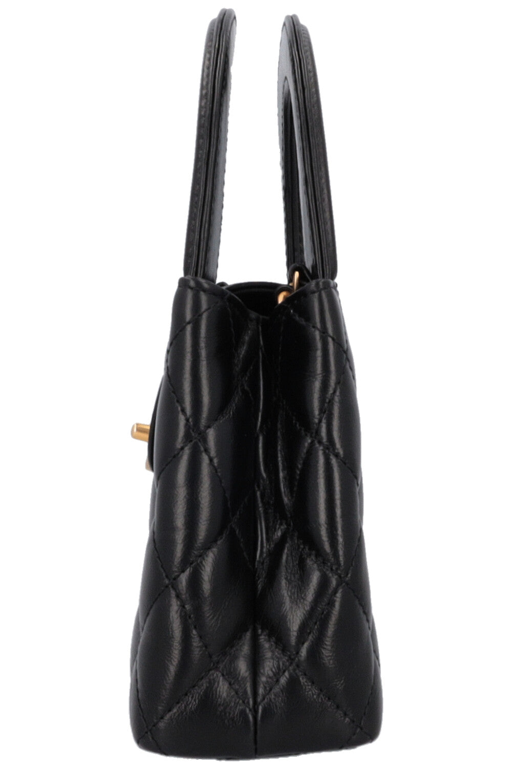 CHANEL Nano Kelly Shopper Bag Black