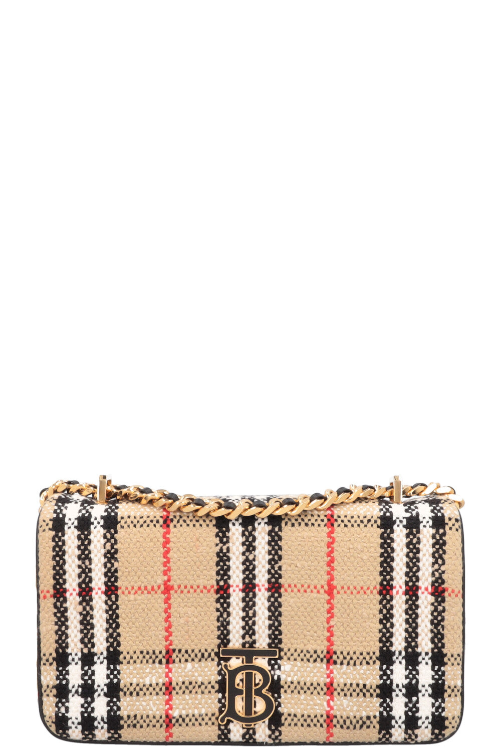 BURBERRY Small Lola Check Crossbody Bag – REAWAKE