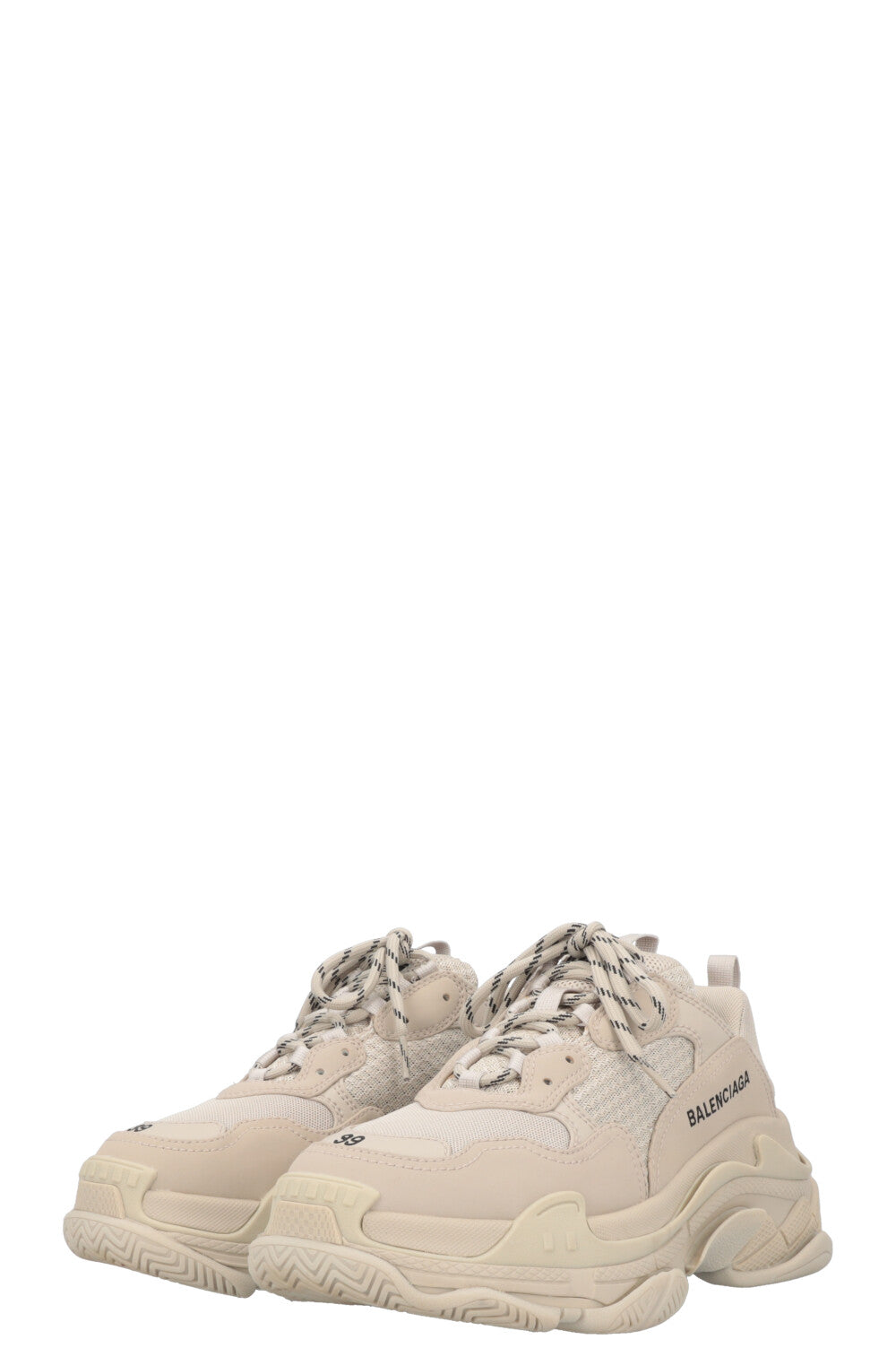 BALENCIAGA Triple S Sneakers Greige