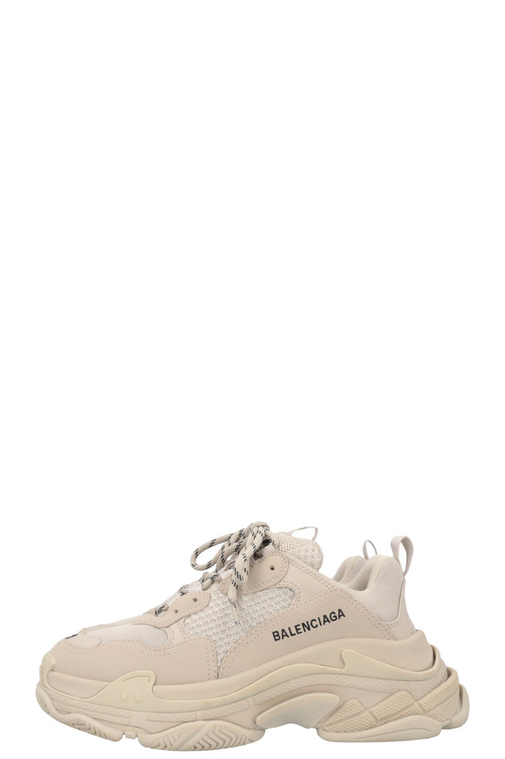 BALENCIAGA Triple S Sneakers Greige