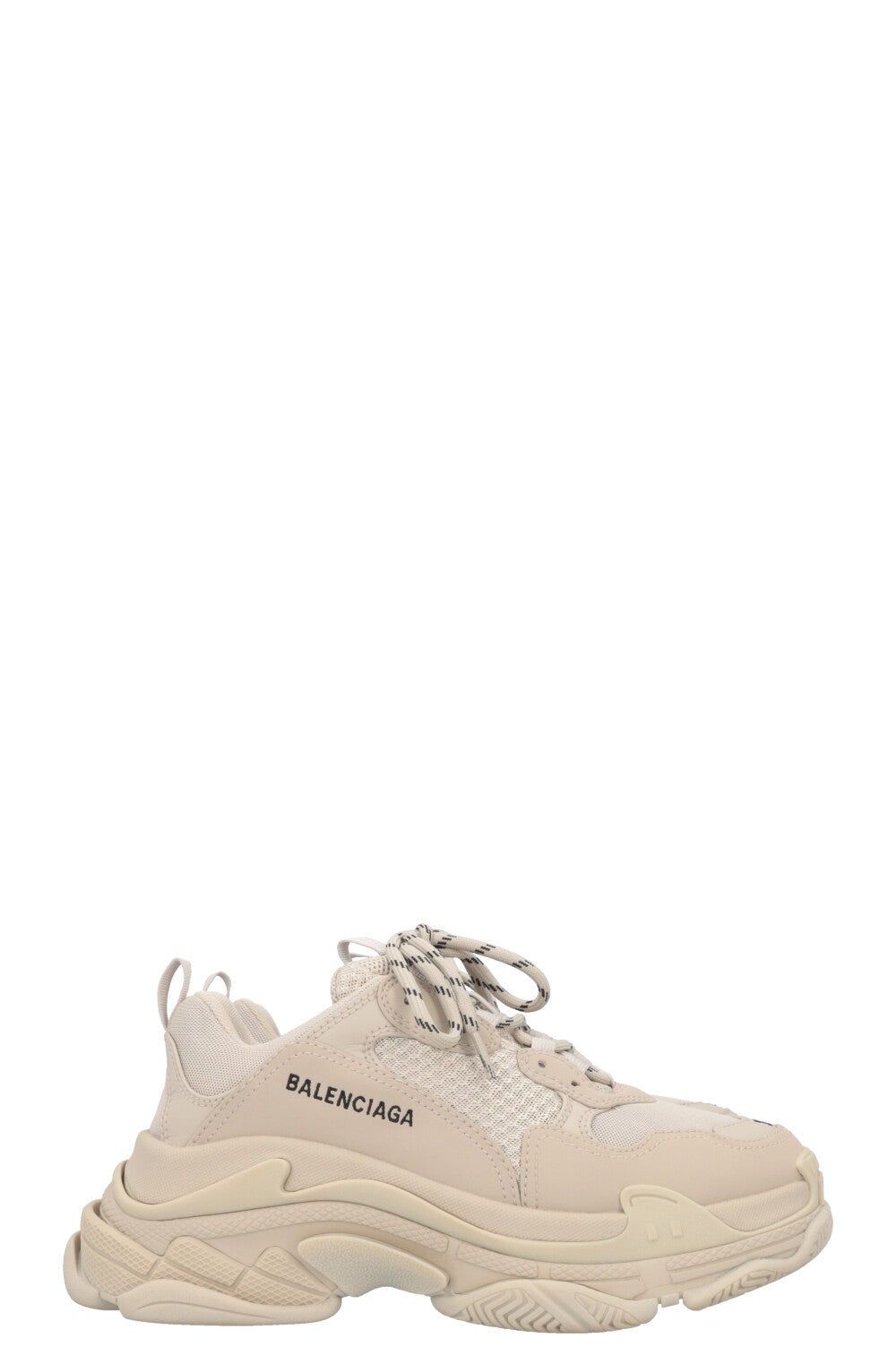 BALENCIAGA Triple S Sneakers Greige