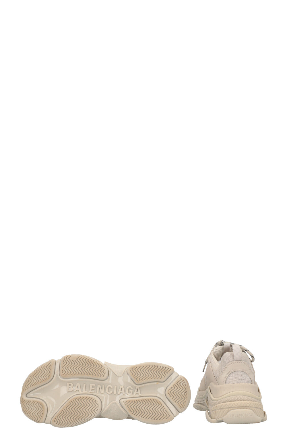 BALENCIAGA Triple S Sneakers Greige