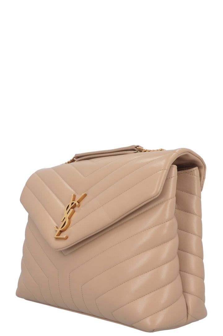 SAINT LAURENT LouLou Medium Beige